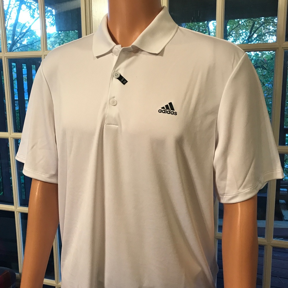 ADIDAS Adiperform Logo Polo Shirt